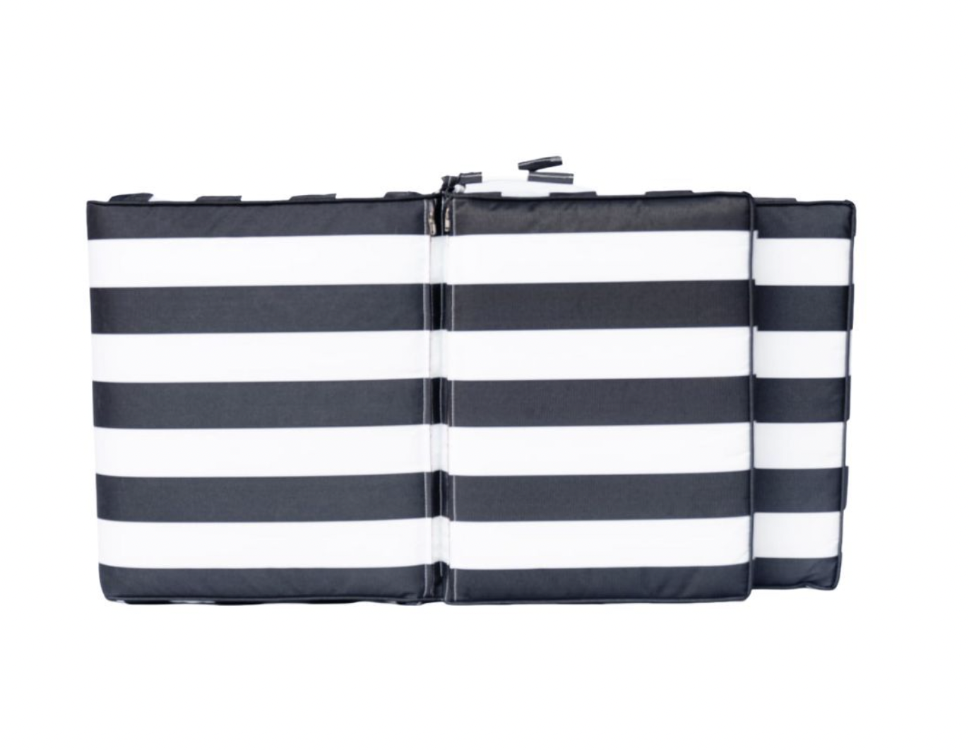 Striped Waterproof Lounger Cushion - Image 3